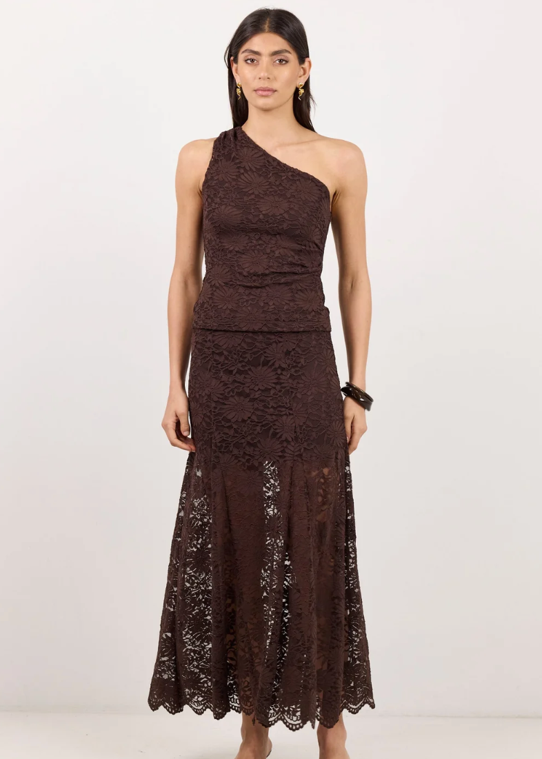 Chocolate Lace Set | Abbey Road Kaikoura