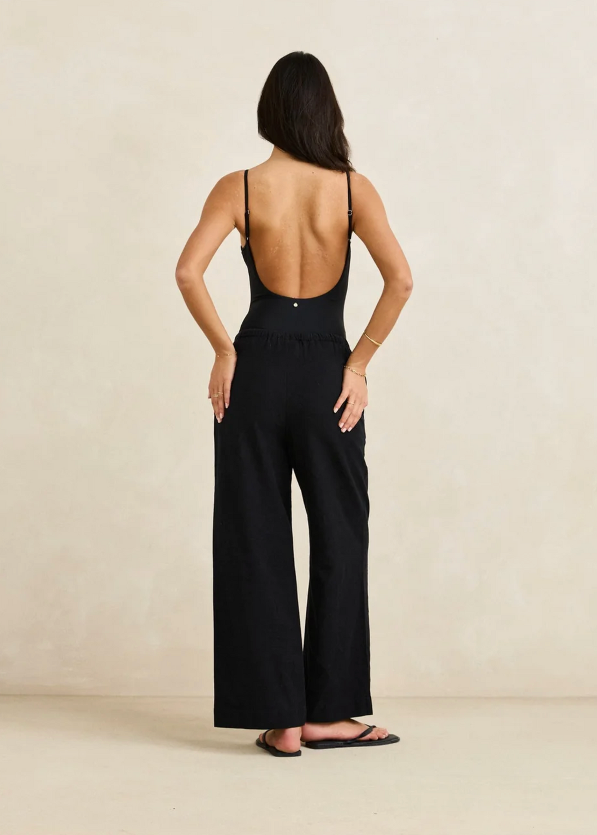 Classic Drawstring Pant - Black | Abbey Road Kaikoura