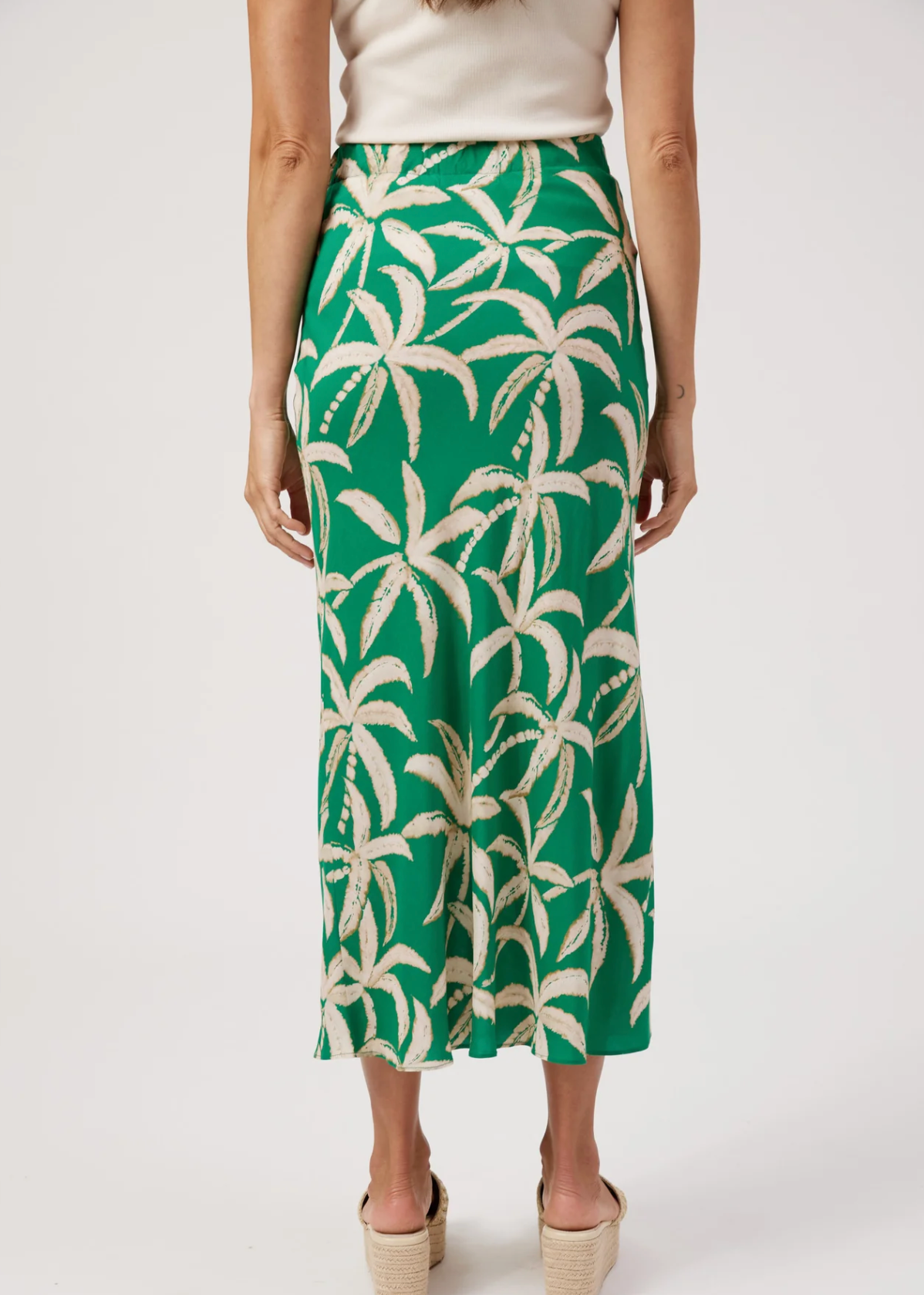 Congo Maxi Skirt Palm | Abbey Road Kaikoura