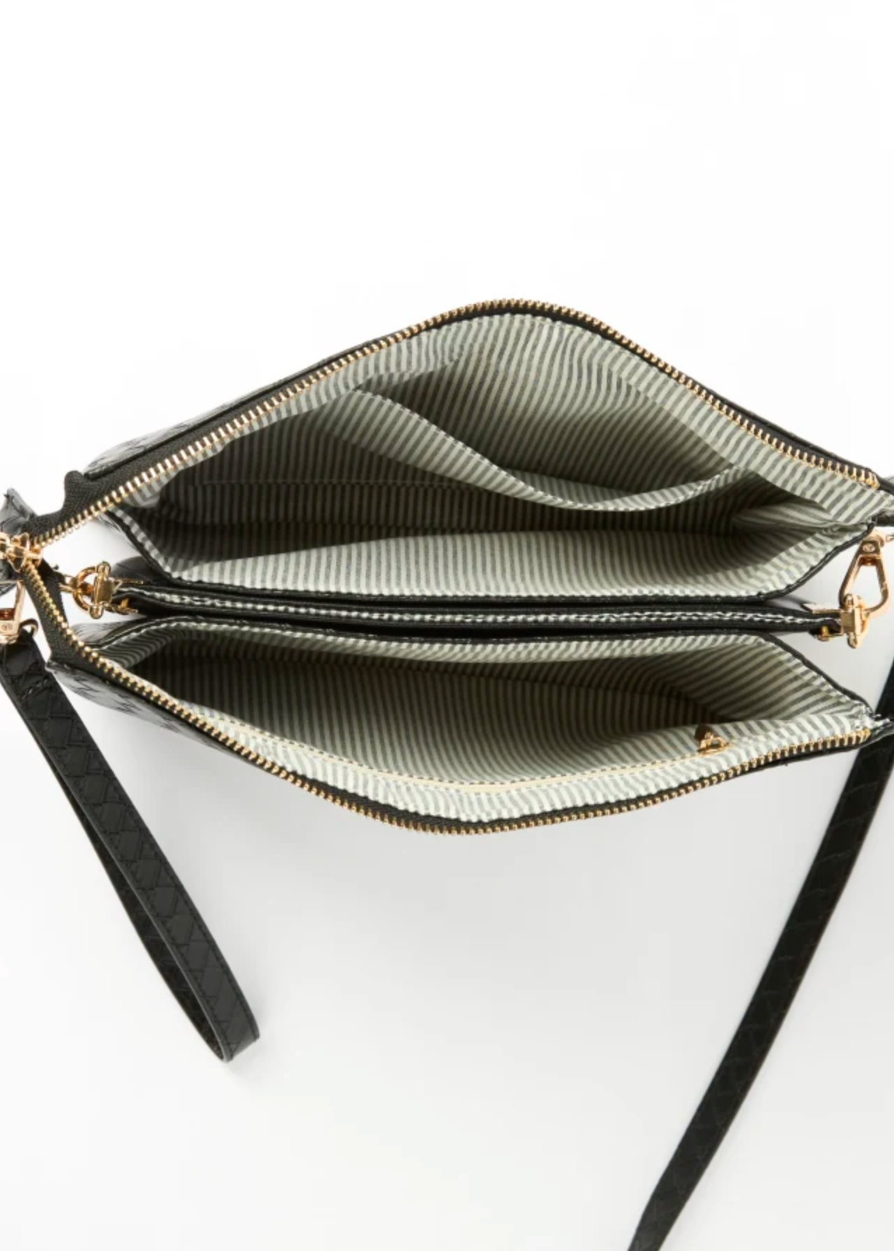 Frankie Bag - Black Woven | Abbey Road Kaikoura