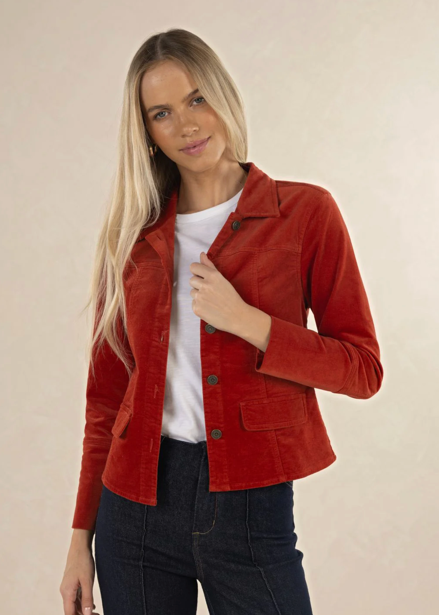 Gabi Jacket - Rust | Abbey Road Kaikoura