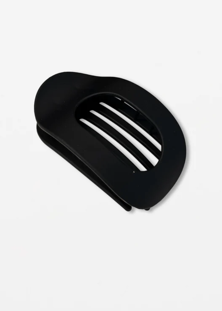 Hair Claw Oblong - Matt Black | Abbey Road Kaikoura