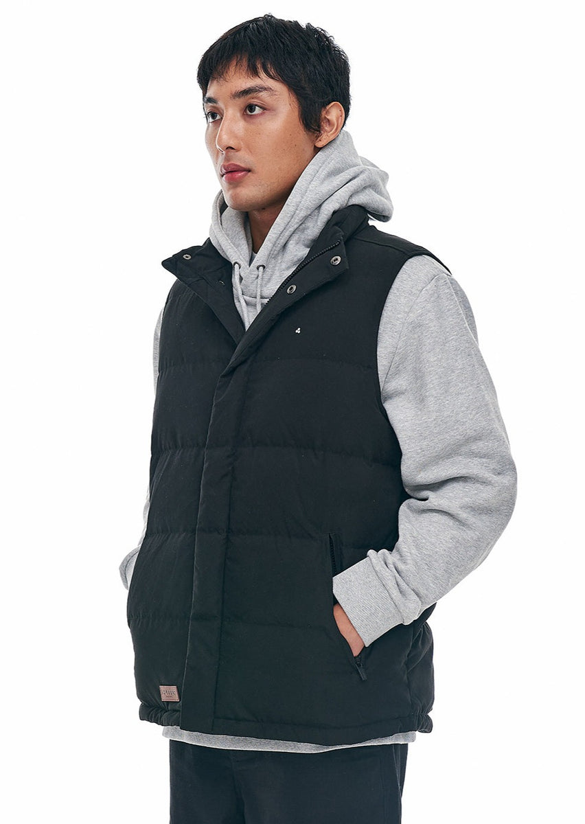 Huffer Mens Classic Down Vest/ BlackAbbey Road Abbey Road Kaikoura