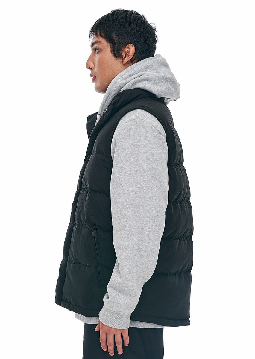 Huffer Mens Classic Down Vest/ BlackAbbey Road Abbey Road Kaikoura