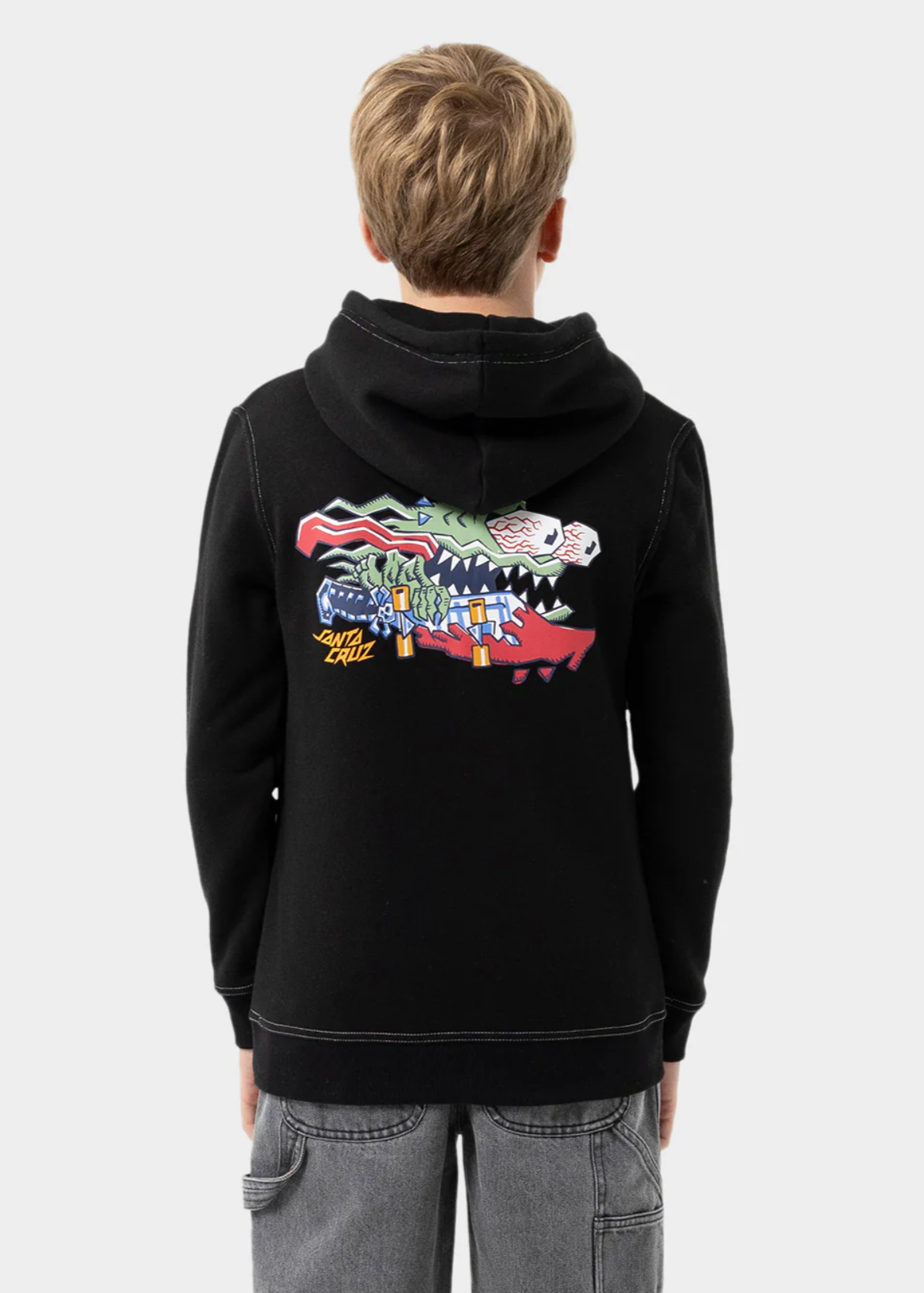 Meek Scratched Slasher Boys Hoodie_2 | Abbey Road Kaikoura