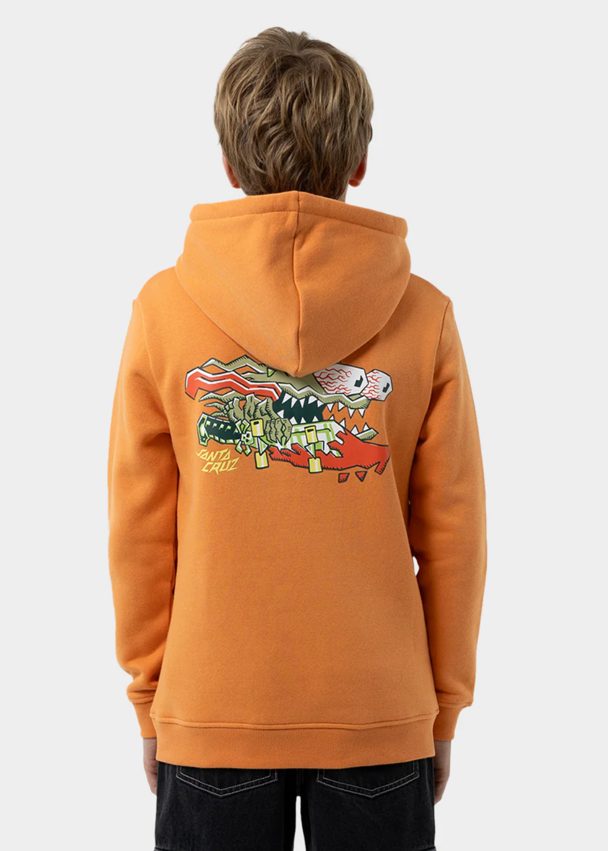 Meek Scratched Slasher Hoodie Ginger | Abbey Road Kaikoura