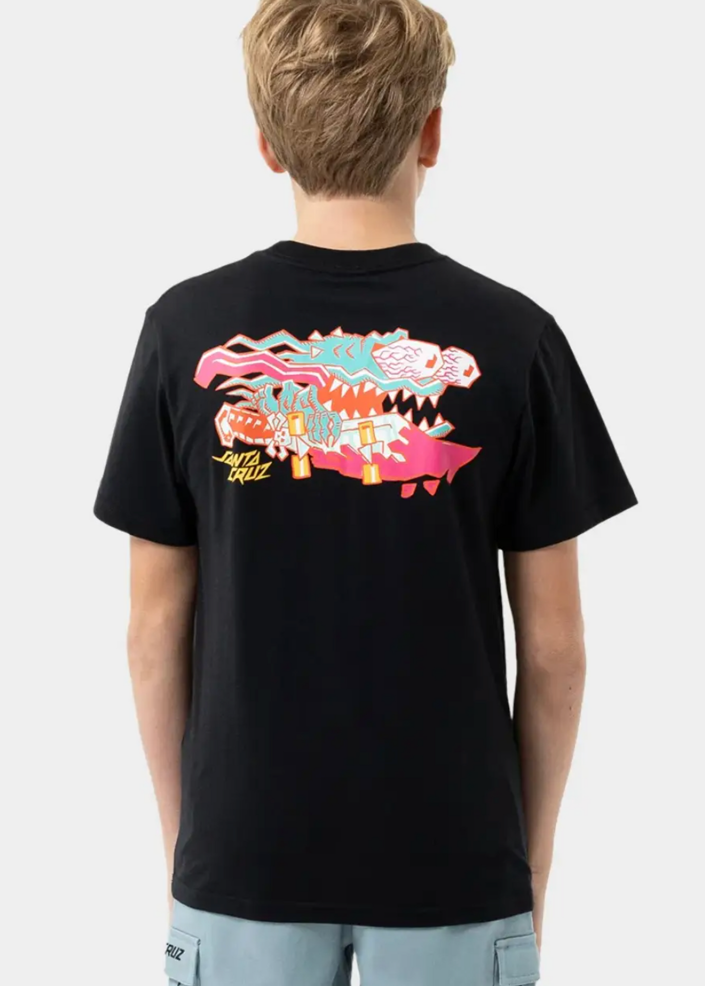 Meek Scratched Slasher Tee - Black | Abbey Road Kaikoura