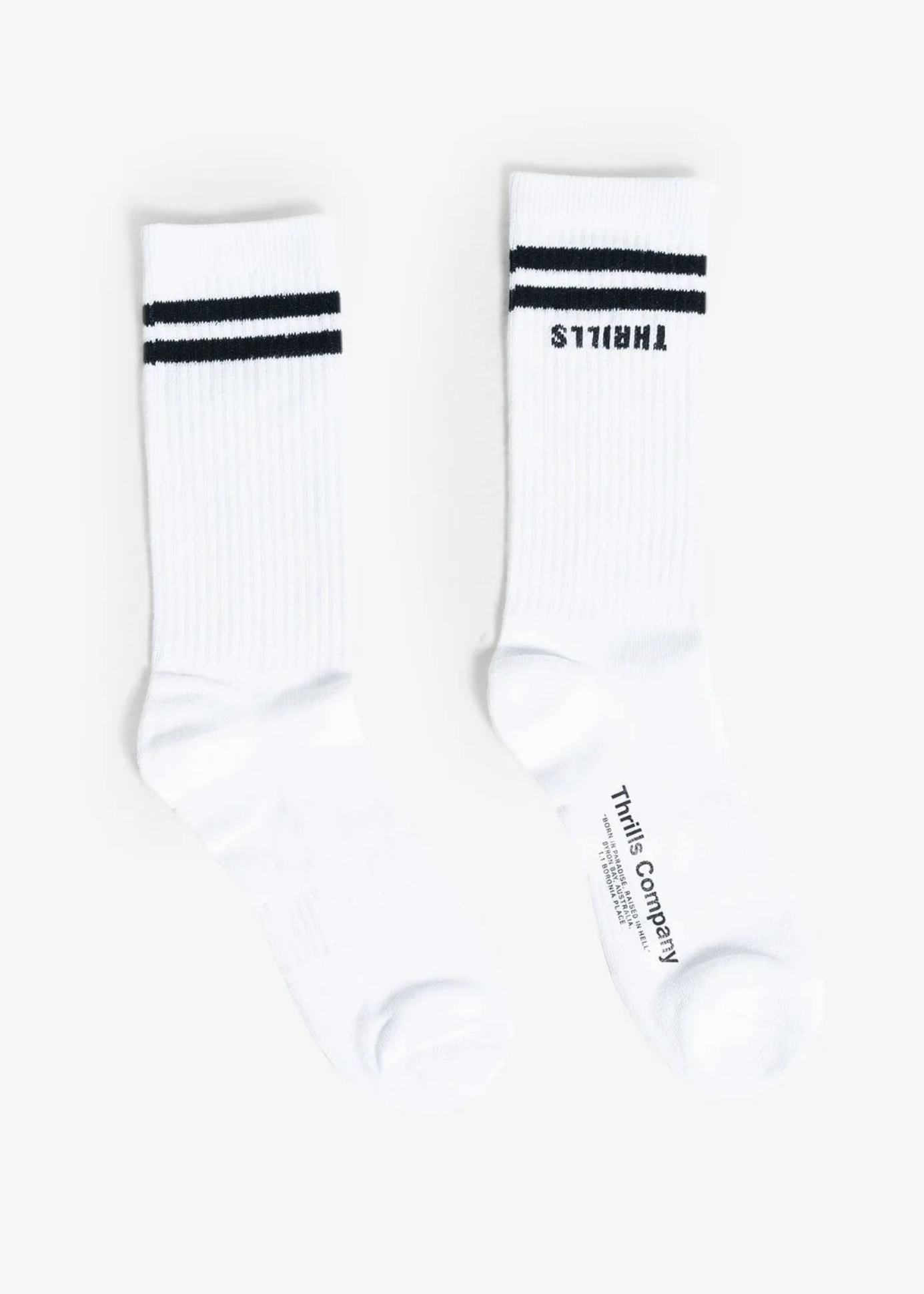 Minimal Thrills Socks / 3 Pack - White | Abbey Road Kaikoura
