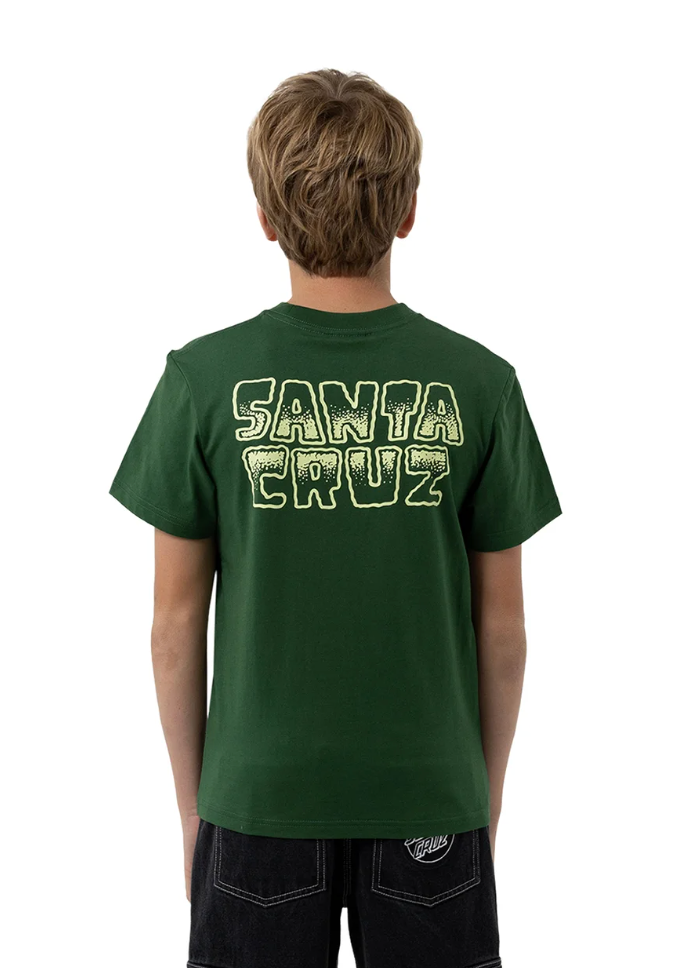 Multi Cruz Stack Centre Tee - Dark Green | Abbey Road Kaikoura