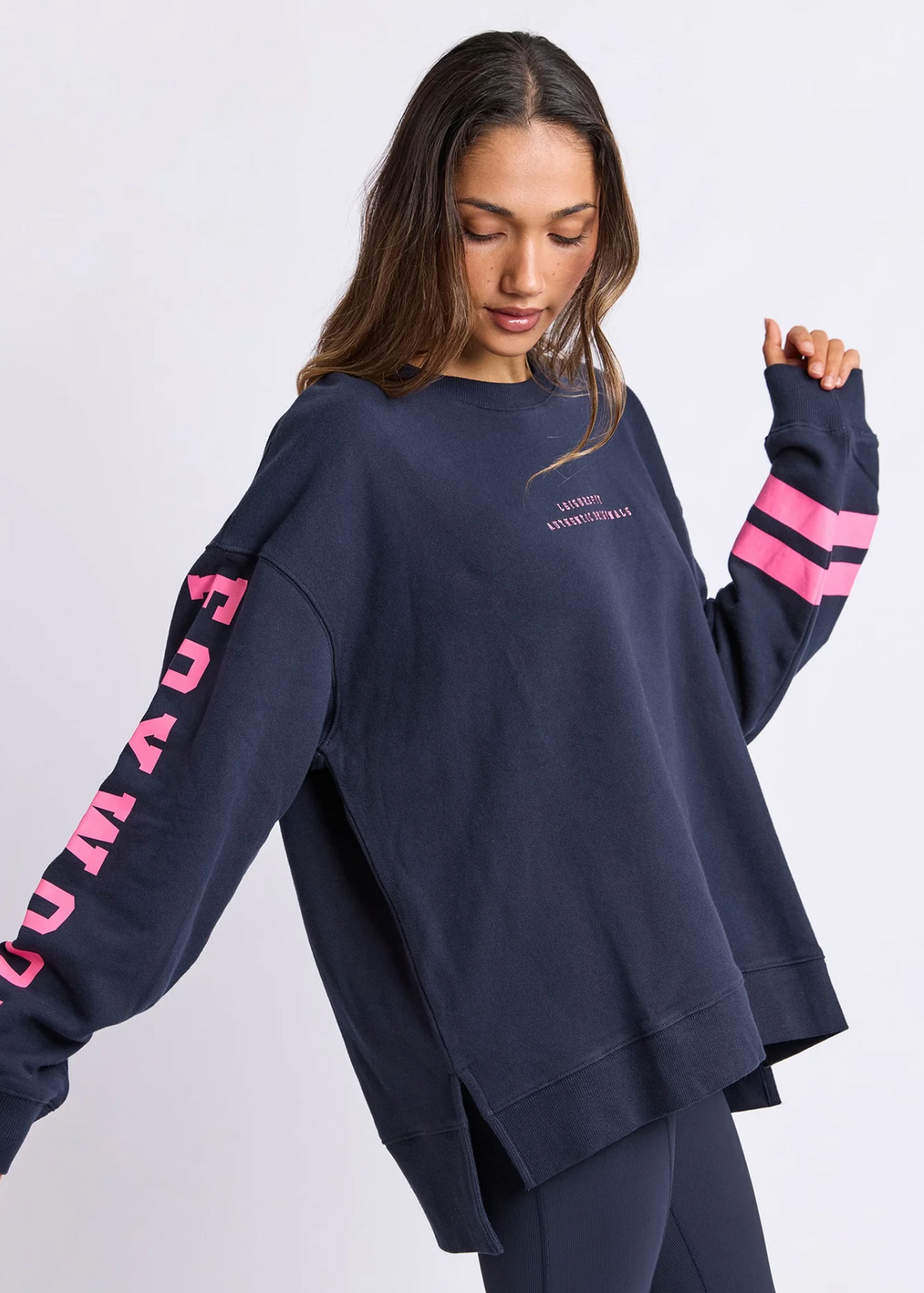 Origin Crew - Navy/Bright Pink | Abbey Road Kaikoura