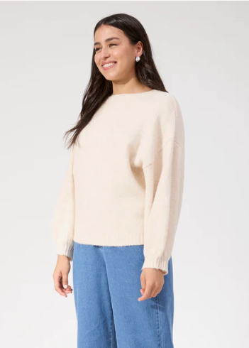 Ottawa Jumper - Natural | Abbey Road Kaikoura