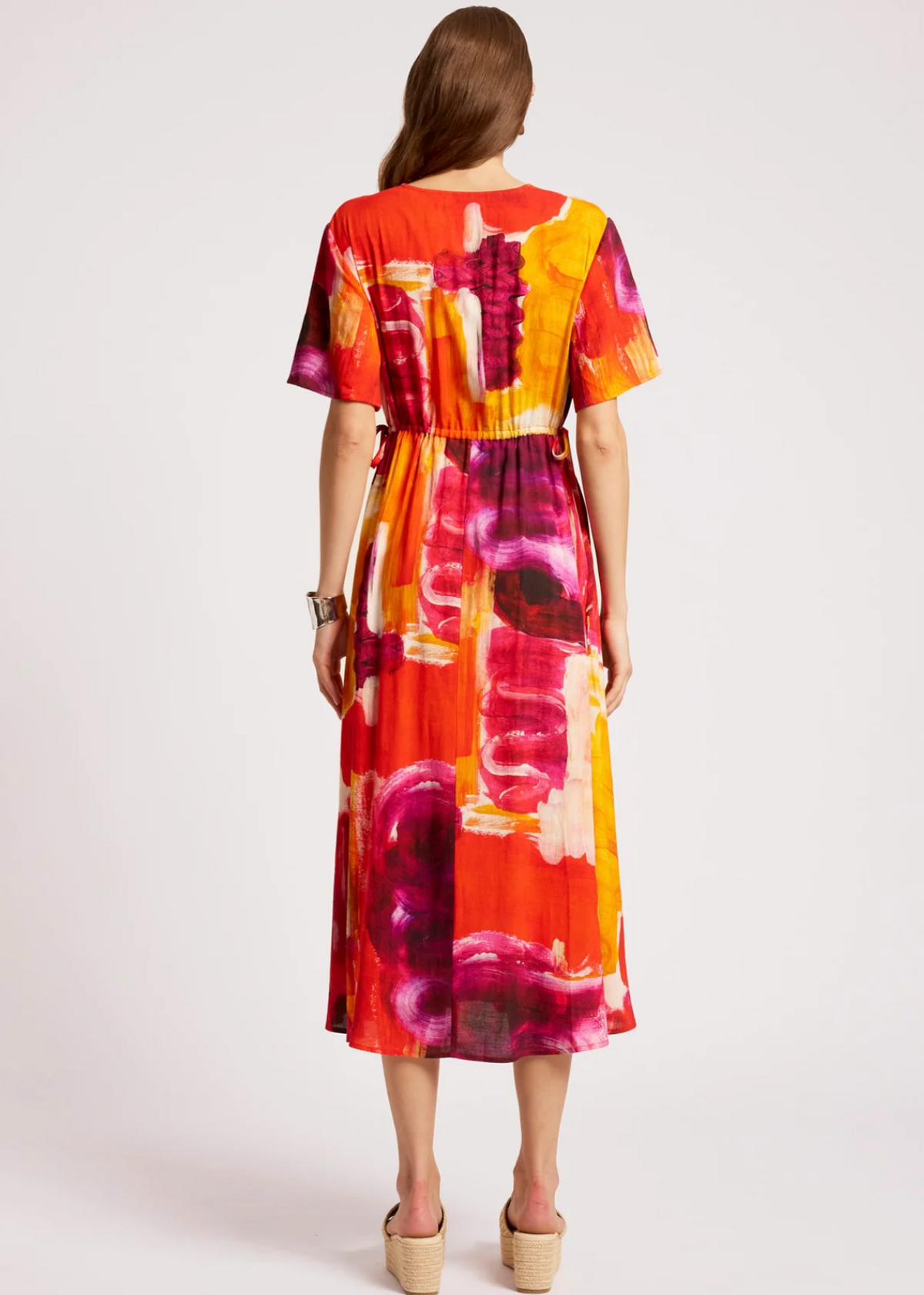 Palmera Tie Maxi Dress Solara | Abbey Road Kaikoura