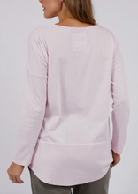 Load image into Gallery viewer, ELM Rib LS Tee - Powder Pink | Abbey Road Kaikoura