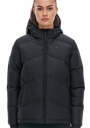 Huffer WMNS Classic Down Jacket/Black|Abbey Road