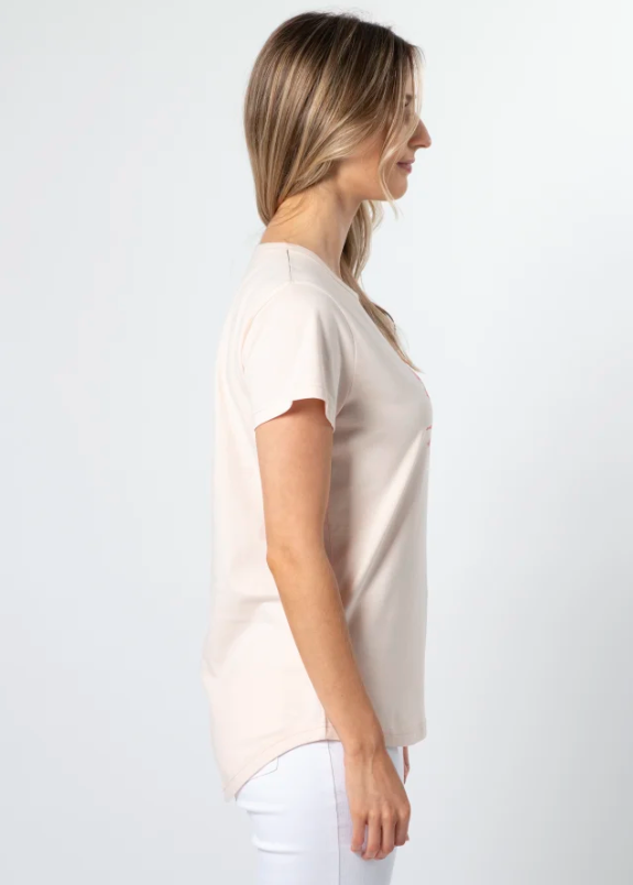 T-Shirt Blush Jolie Ruby Rose | Abbey Road Kaikoura