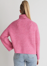 Load image into Gallery viewer, Ivy &amp; Jack Sundays Barbie Marle Chunky Roll Neck Jumper-Pink|Abbey Road
