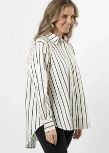Stella & Gemma Zola Shirt - Black Stripe|Abbey Road