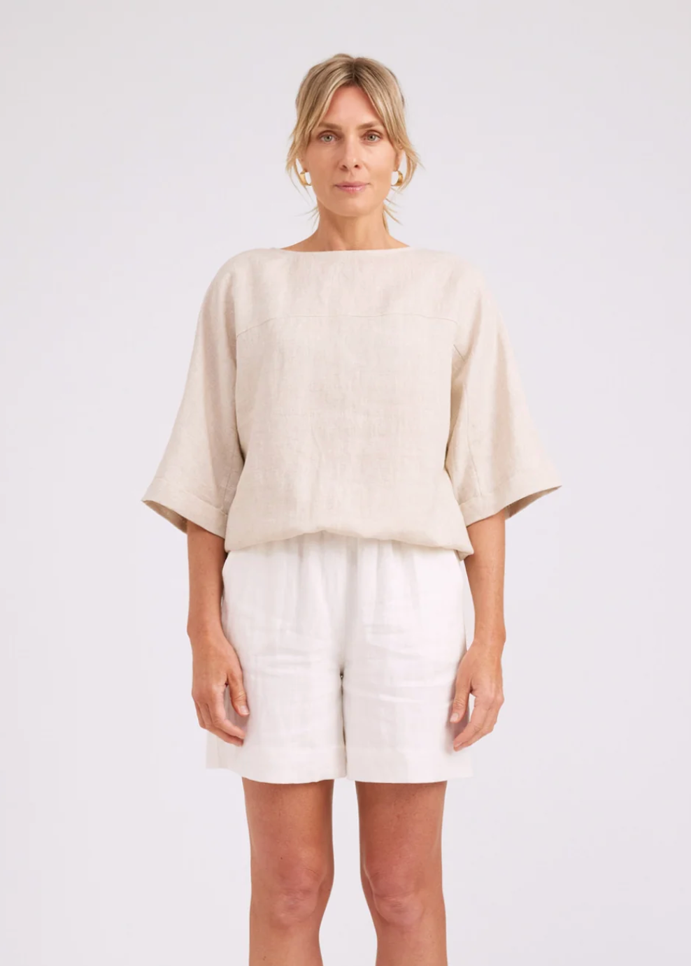 Studio Button Top/Jacket - Tusk | Abbey Road Kaikoura