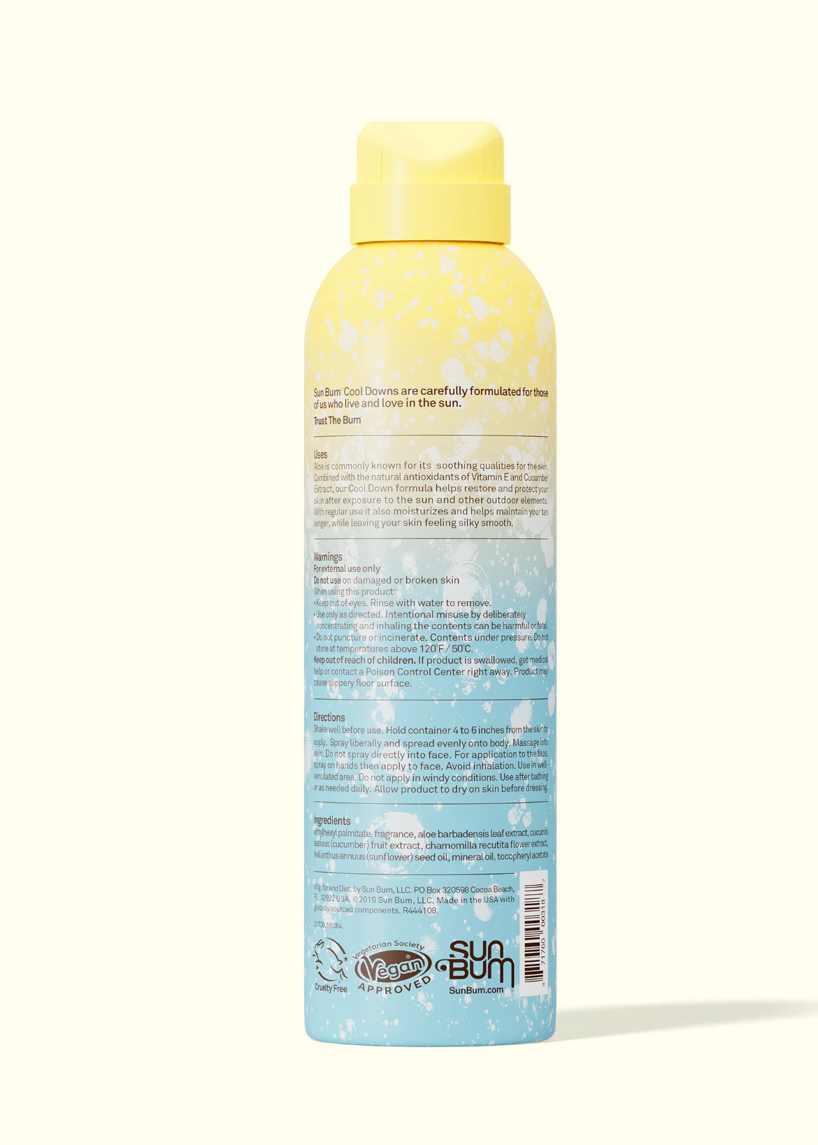 Sun Bum Aloe Spray 177ml | Abbey Road Kaikoura