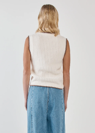 Tonia Knit Vest | Abbey Road Kaikoura