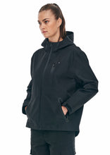 Load image into Gallery viewer, Huffer Wmns Stormshell Jacket /Black|Abbey Road