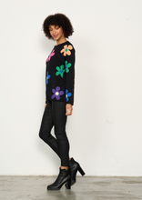 Load image into Gallery viewer, CAJU Jumper Bright Flowers Knit | Abbey Road Kaikoura