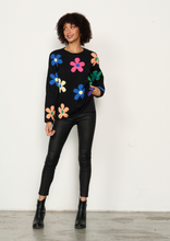 Load image into Gallery viewer, CAJU Jumper Bright Flowers Knit | Abbey Road Kaikoura