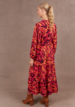 Load image into Gallery viewer, EB&amp;IVE Mayan Tiered Maxi - Magenta | Abbey Road Kaikoura