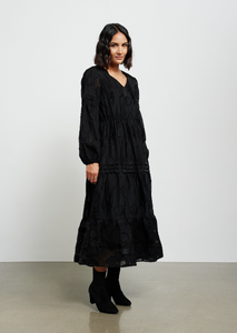 ET ALIA Mikayla Dress - Black Monet | Abbey Road Kaikoura