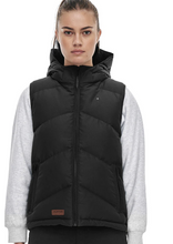 Load image into Gallery viewer, Huffer Wmns Classic Down Vest/Black|Abbey Road