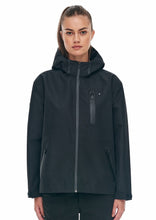 Load image into Gallery viewer, Huffer Wmns Stormshell Jacket /Black|Abbey Road