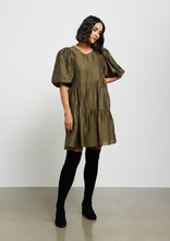 Load image into Gallery viewer, ET ALIA Becks Dress - Olive | Abbey Road Kaikoura