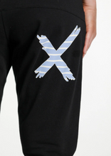 Load image into Gallery viewer, Home Lee 3/4 Apartment Pants /Black w Cerulean Stripe |Abbey Road