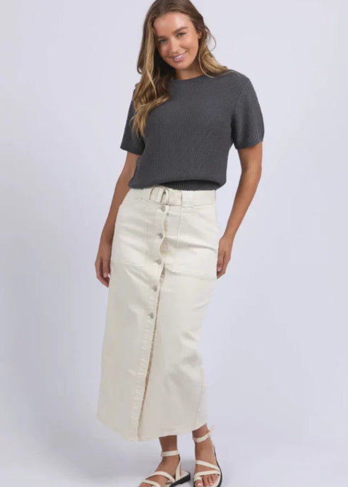 Ace Skirt ECRU  Abbey Road Kaikoura