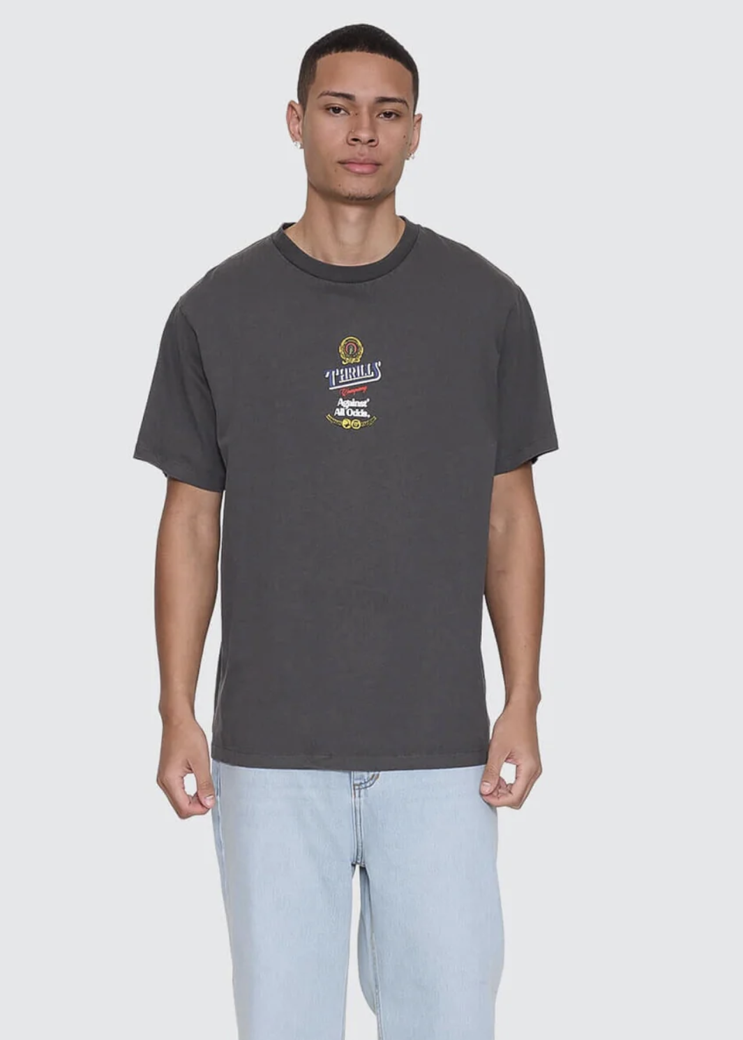 Against All Odds Merch Fit Tee - Merch Black | Abbey Road Kaikoura