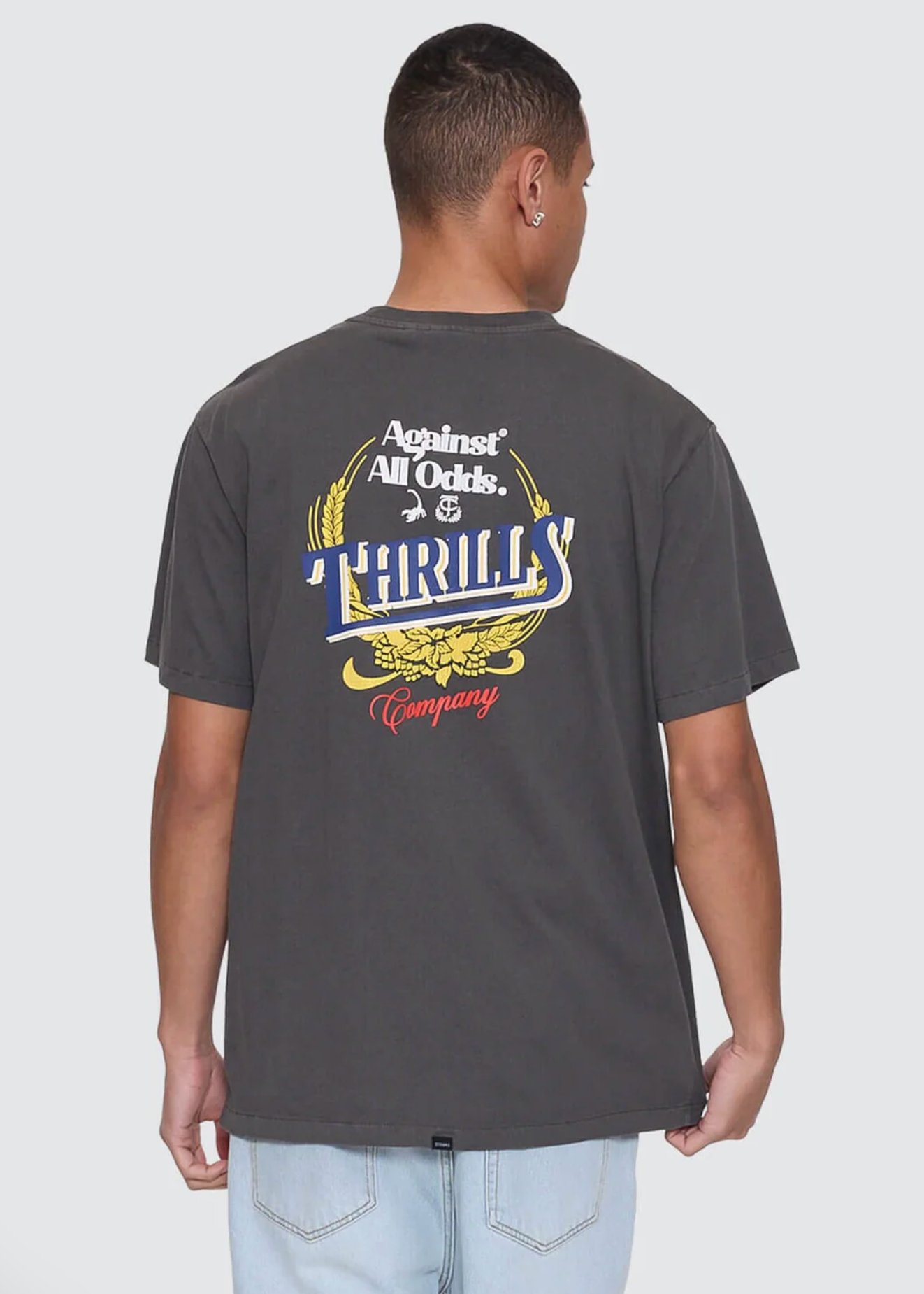 Against All Odds Merch Fit Tee - Merch Black | Abbey Road Kaikoura