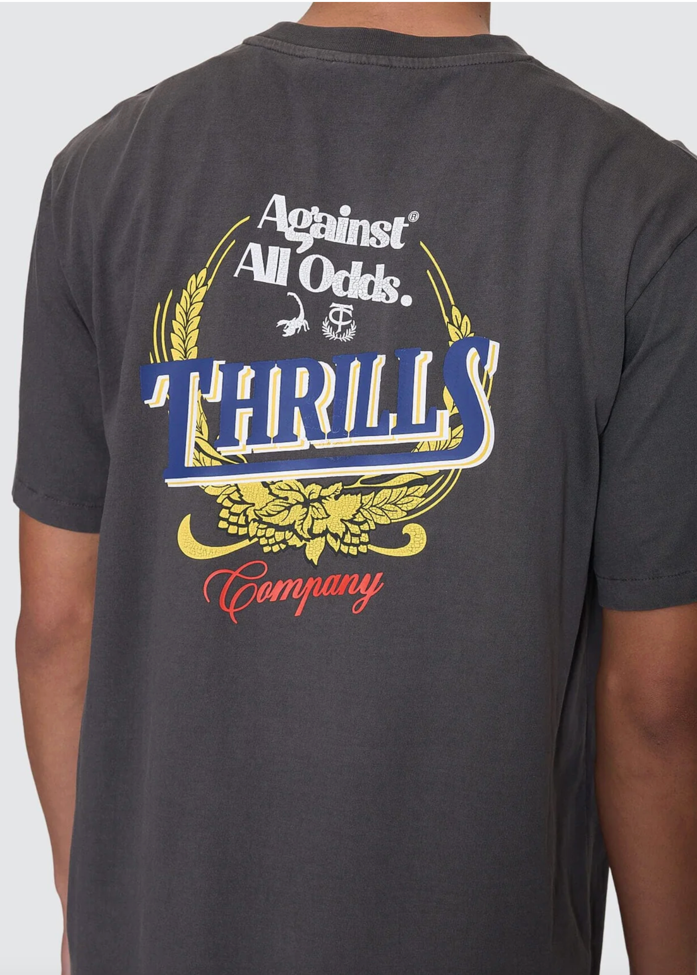 Against All Odds Merch Fit Tee - Merch Black | Abbey Road Kaikoura