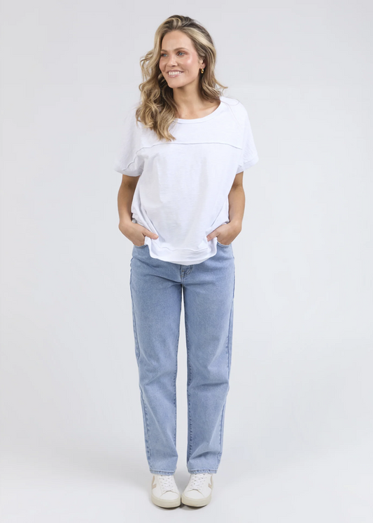 Allison Tee -White  | Abbey Road Kaikoura