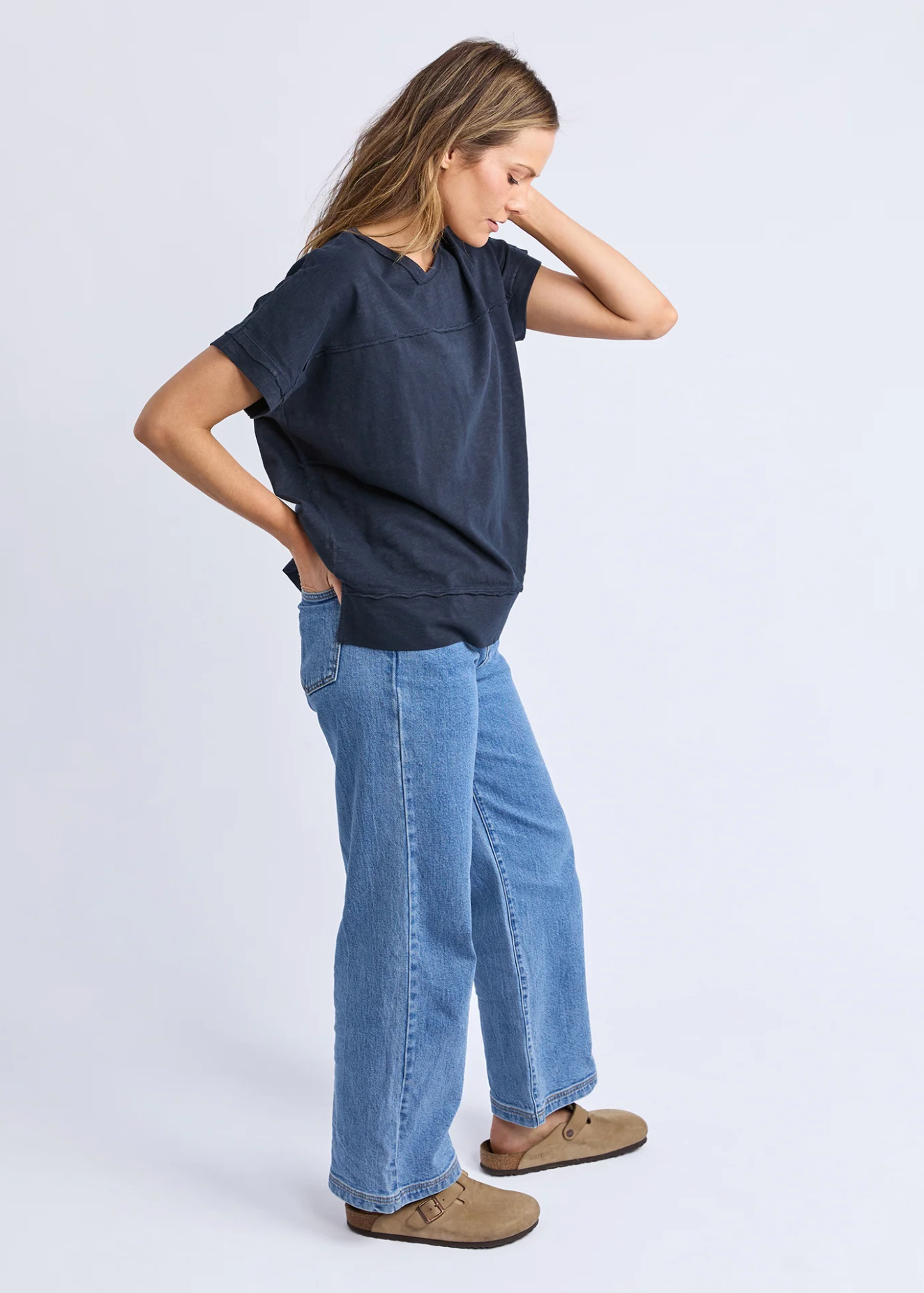 Allison Tee - Dark Sapphire | Abbey Road Kaikoura
