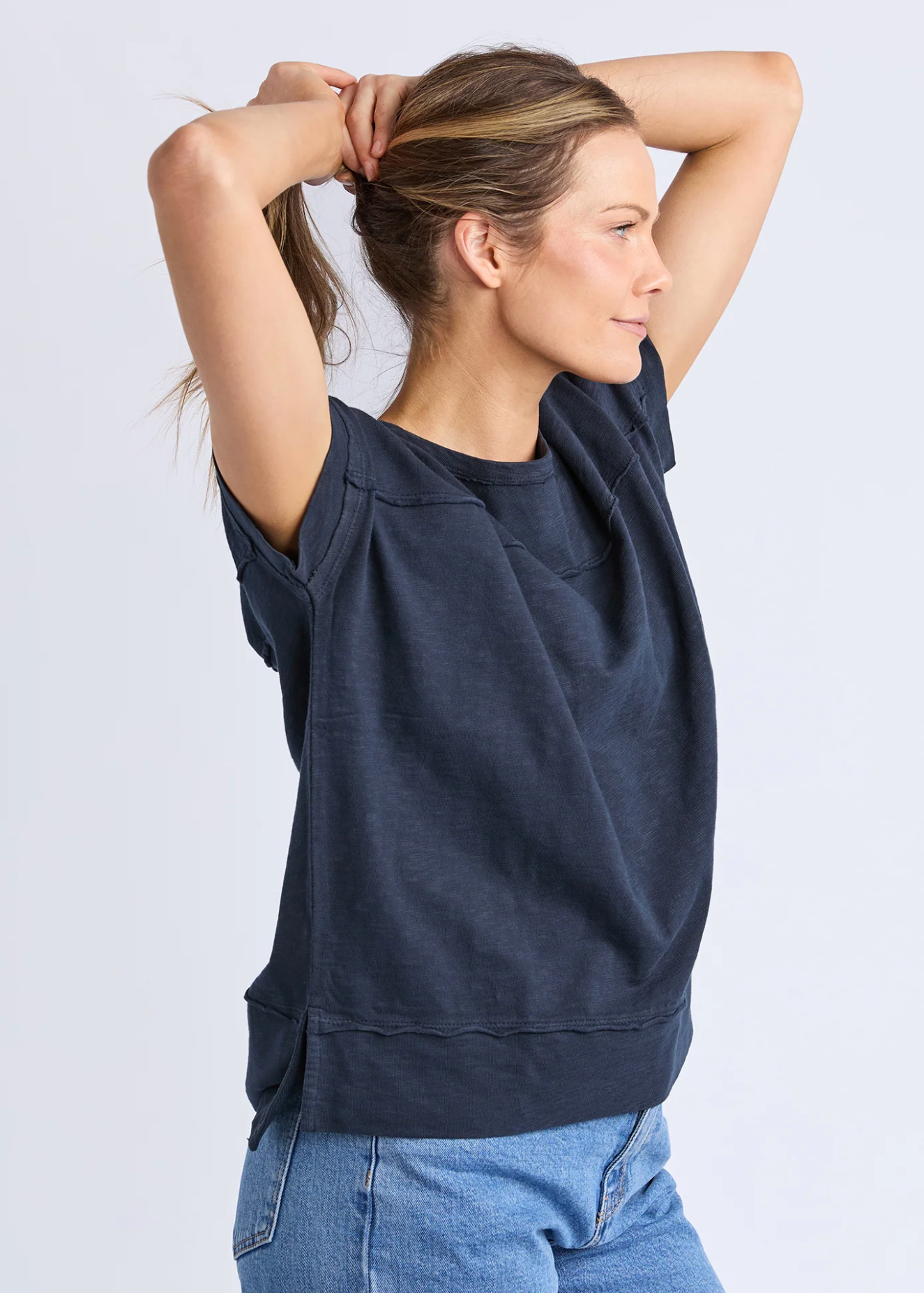 Allison Tee - Dark Sapphire | Abbey Road Kaikoura