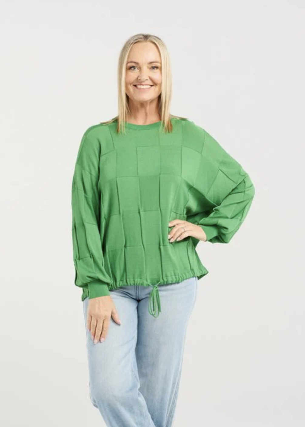 Amaris Knit - Green | Abbey Road Kaikoura