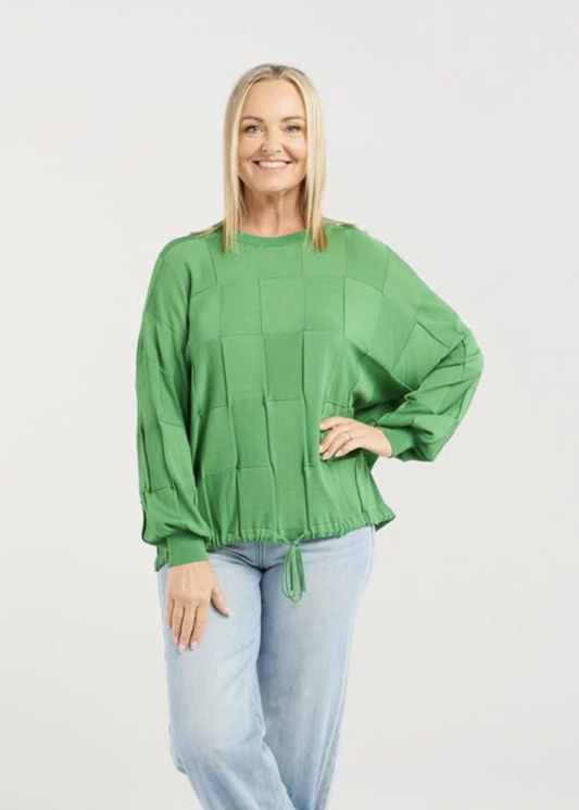 Amaris Knit - Green | Abbey Road Kaikoura