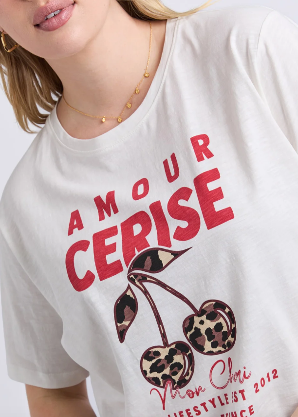 Amore Cerise Tee | Abbey Road Kaikoura
