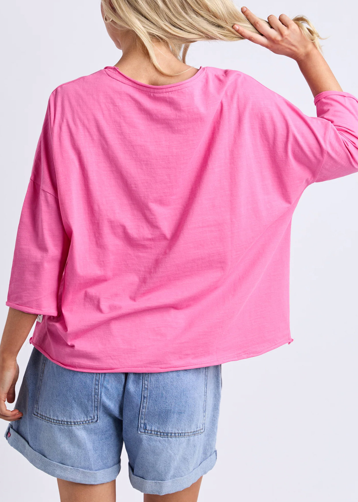 Anya L/S Tee Hot Pink | Abbey Road Kaikoura