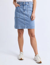 Load image into Gallery viewer, Atlas Denim Skirt Blue | Abbey Road Kaikoura