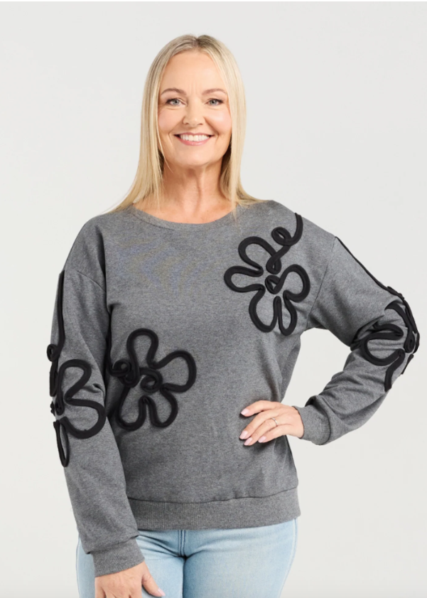 Aurelia Sweat - Grey | Abbey Road Kaikoura