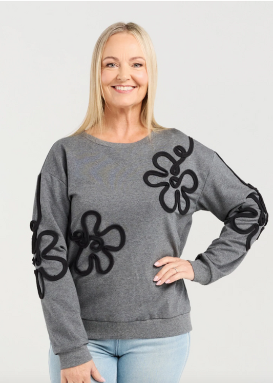 Aurelia Sweat - Grey | Abbey Road Kaikoura