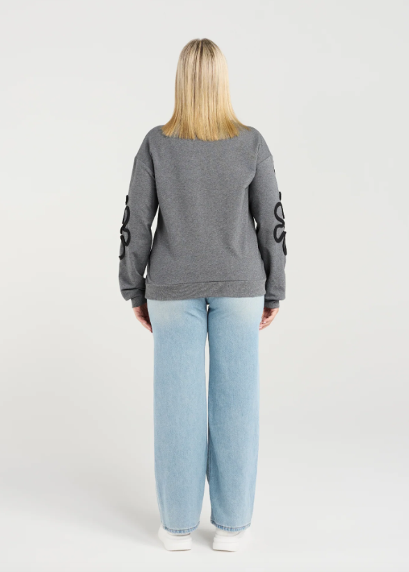 Aurelia Sweat - Grey | Abbey Road Kaikoura