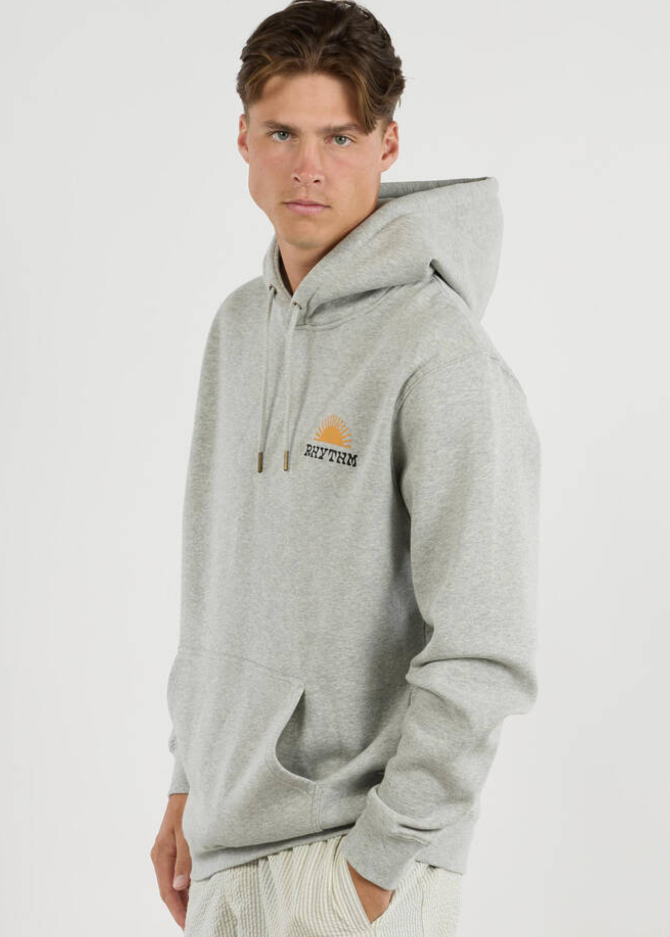 Awake Fleece Hood - Grey | Abbey Road Kaikoura