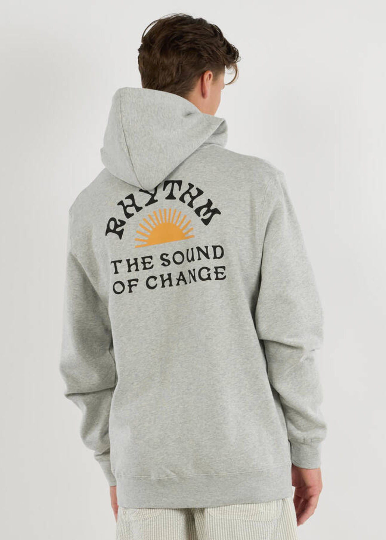 Awake Fleece Hood - Grey | Abbey Road Kaikoura